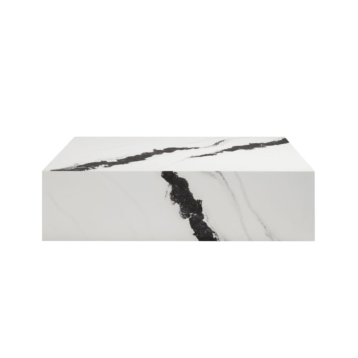 Rosso Panda Marble Coffee Table