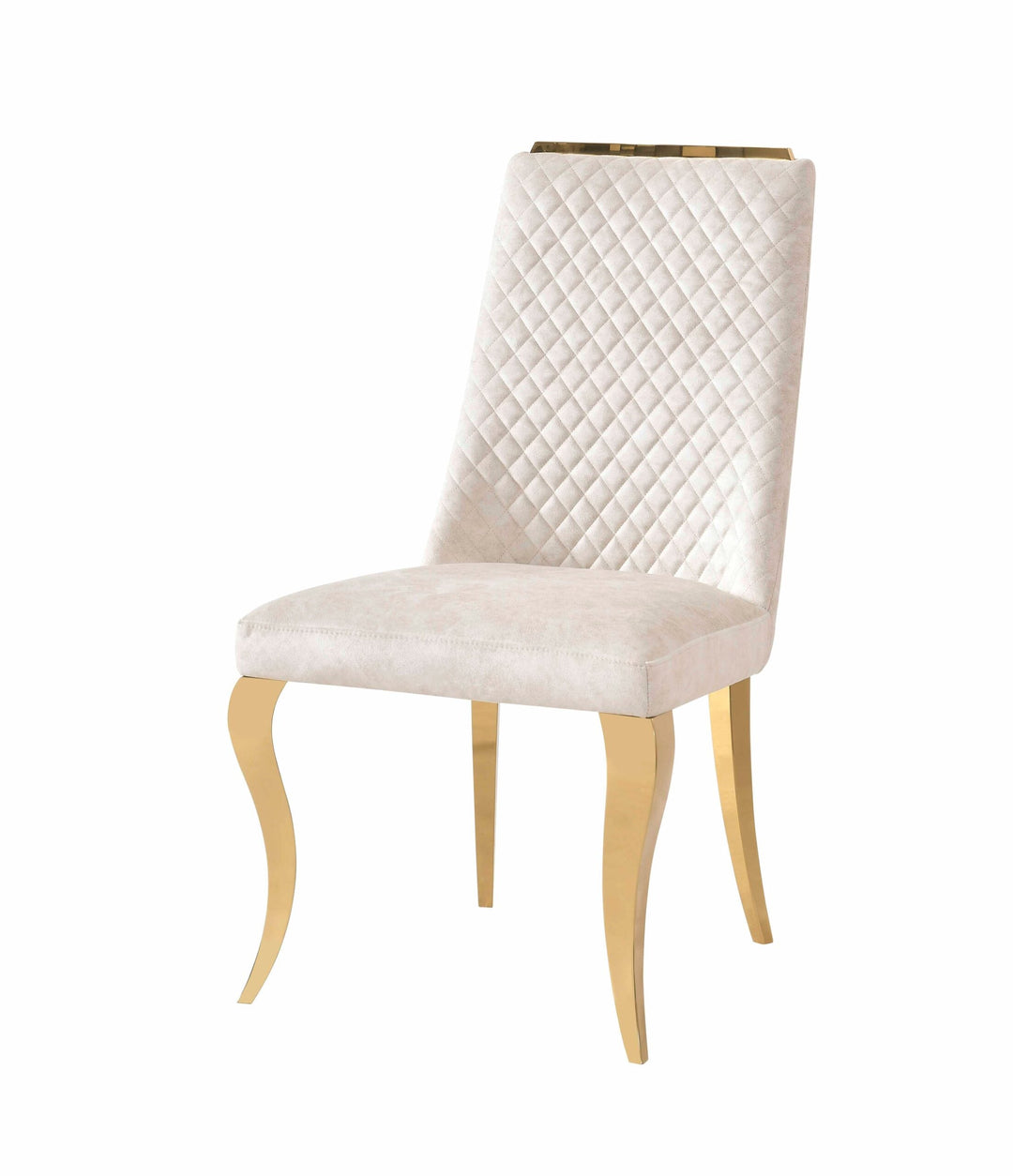 Arial Marble & Gold Dining Table With Roxby Cream Gold Velvet Dining Chairs Gold Legs