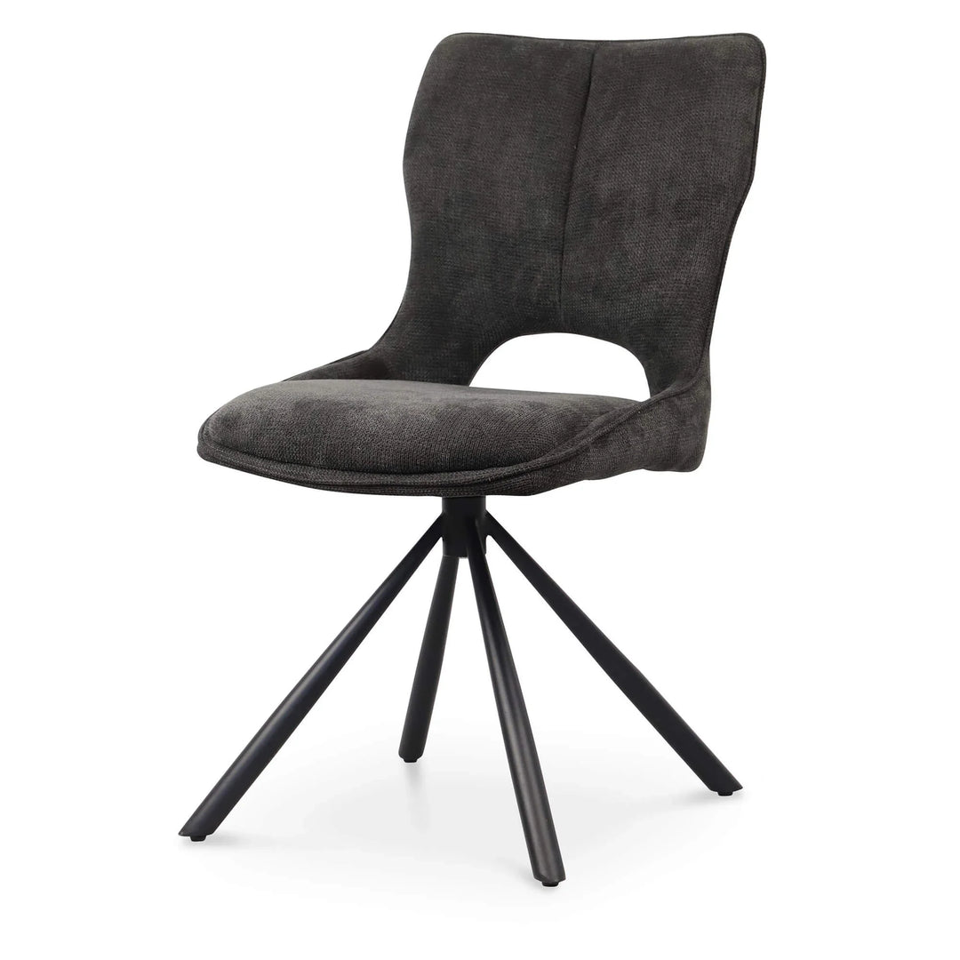 Sydney 160cm Grey Ceramic Marble Dining Table With Sydney Grey Velvet 360 Swivel Dining Chairs