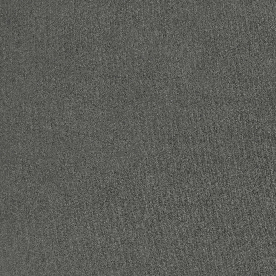 Carnaby Sofa Plush Grey Velvet U Shape Corner Sofa
