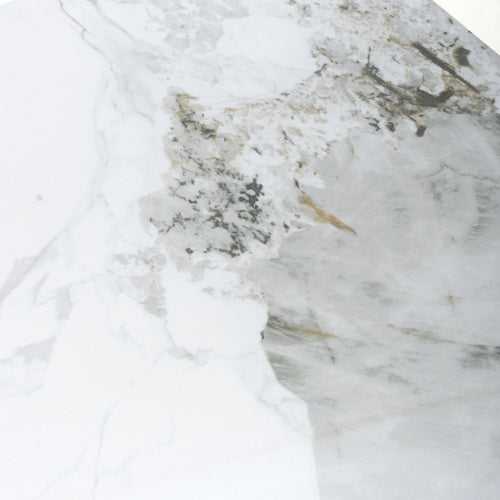 Nova White Ceramic Marble Coffee Table