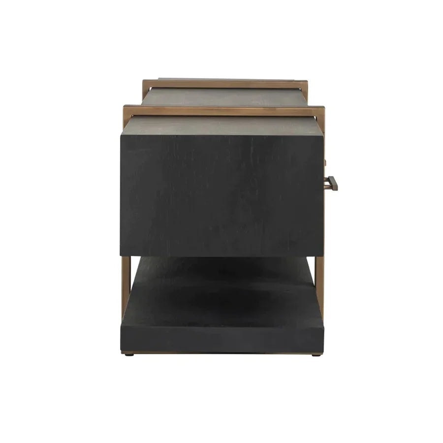 Richmond Interiors Cambon TV-Unit in Dark Coffe