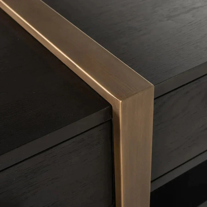 Richmond Interiors Cambon TV-Unit in Dark Coffe