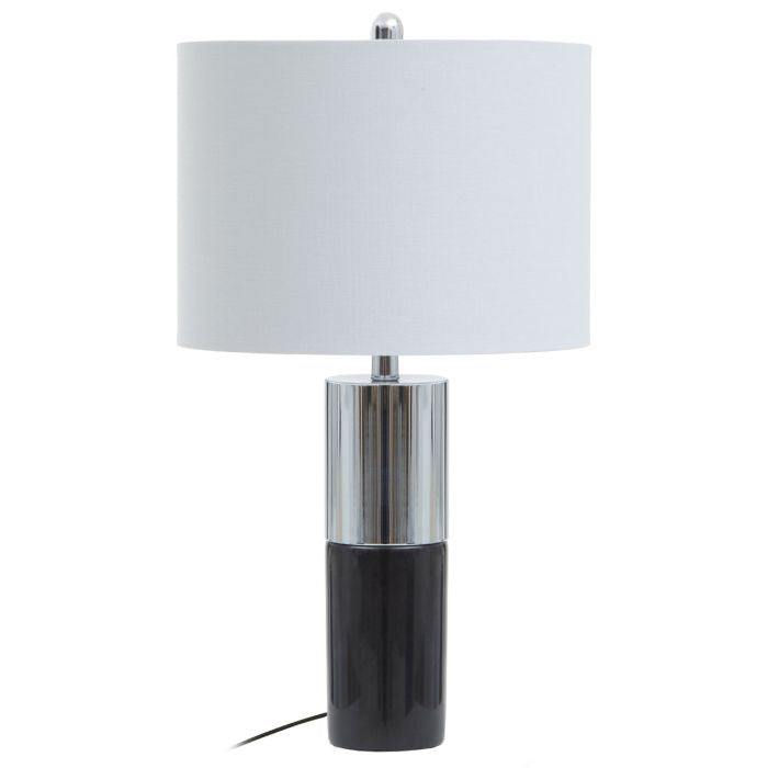 Edgar Black Marble Table Lamp-Esme Furnishings