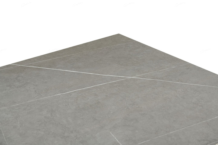 Livia 160cm Grey Ceramic Sintered Marble Dining Table - Esme Furnishings