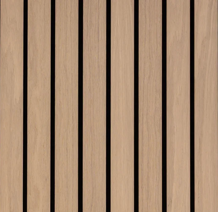 Premium 3 Sided Wood Veneer Wall Panels 240x32cm - Pack Of 2 - Range Of Colours