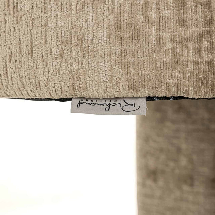Richmond Interiors Belle Desert Taupe Chenille Dining Chair