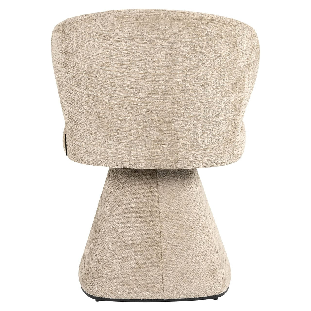 Richmond Interiors Gatsbi Desert Taupe Chenille Dining Chair
