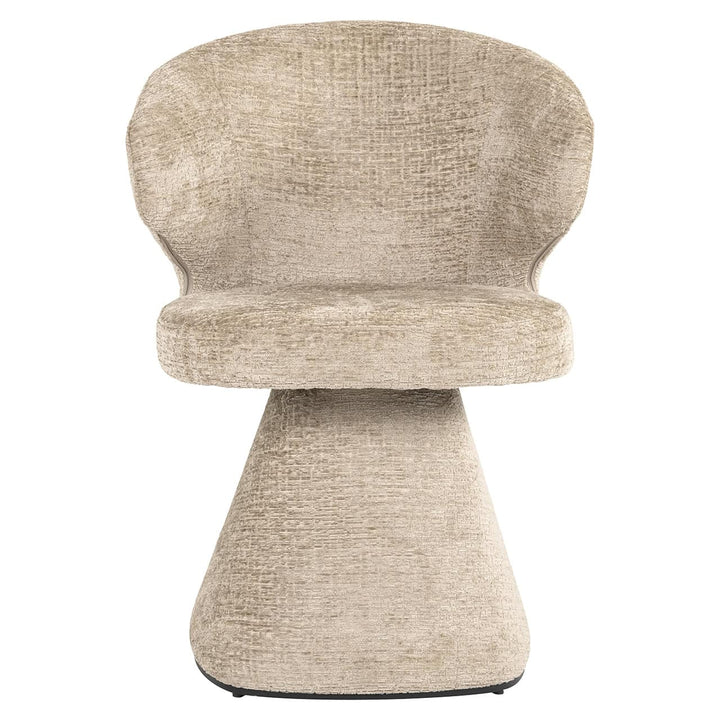 Richmond Interiors Gatsbi Desert Taupe Chenille Dining Chair