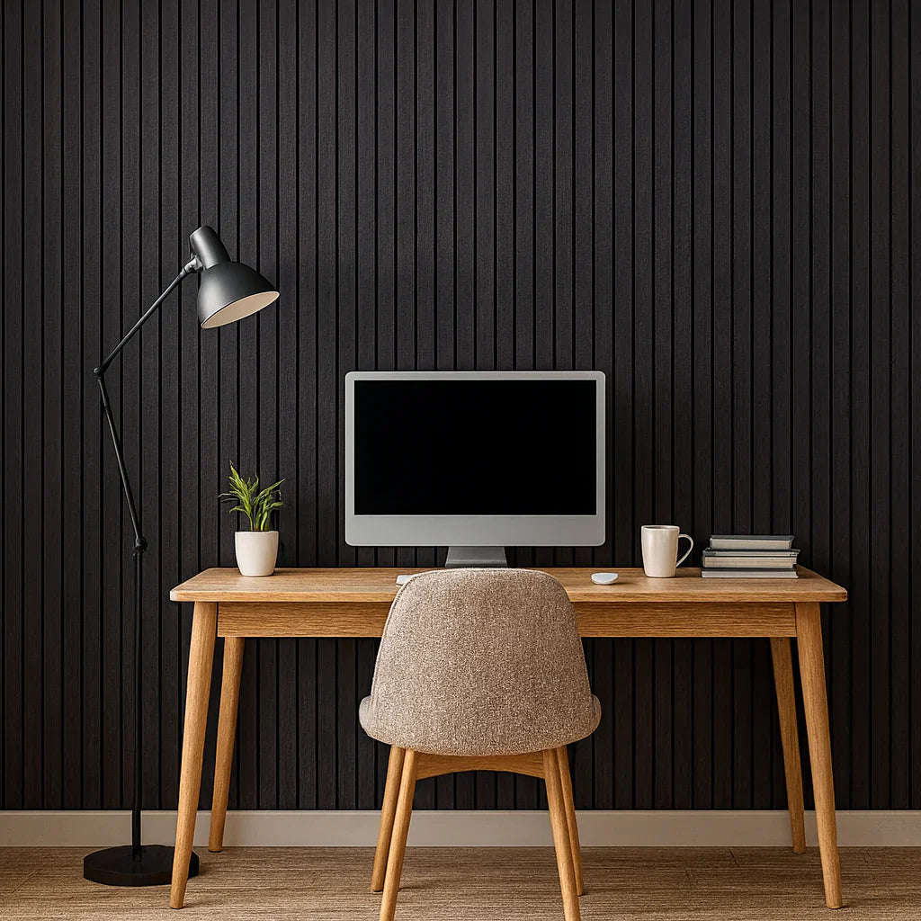 Premium 3 Sided Wood Veneer Wall Panels 240x32cm - Pack Of 2 - Range Of Colours